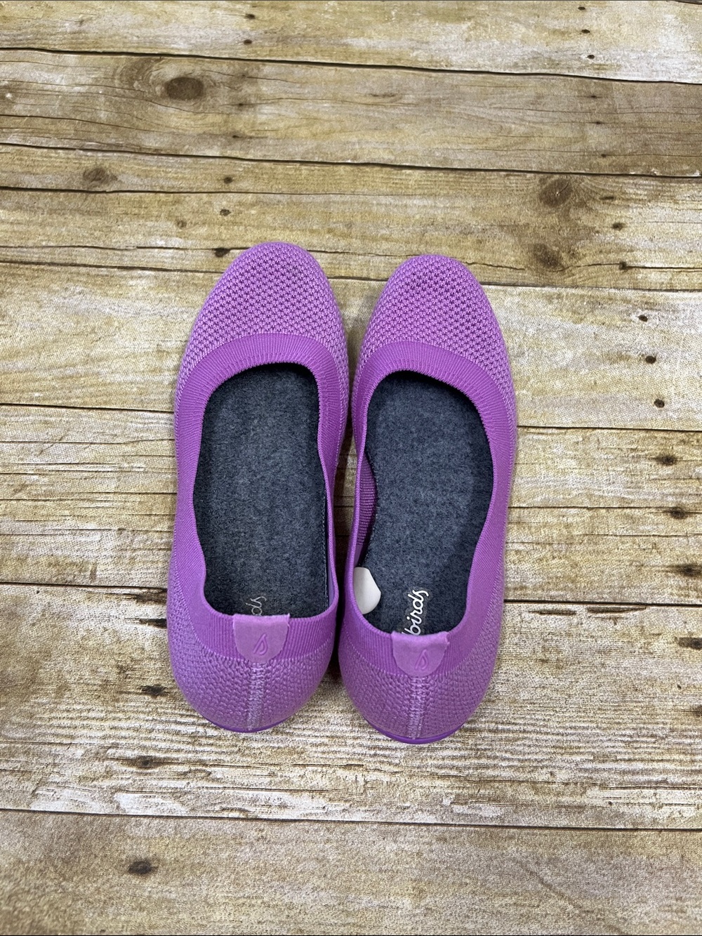 Allbirds wool knit ballet flats size 8.5
